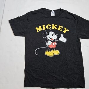 Men Micky T- Shirt Black medium (lot